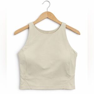 Lululemon Align High neck tank top natural ivory